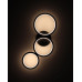 Бра, настінний світильник Goldlux 331038 Flamenco LED 1x23W 4000K 3600Lm IP20 чорний