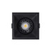 Точковий світильник Kloodi KD-1129-F BK GU10 1x10W IP20 чорний