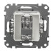 Кінцева TV-розетка 4 дБ Schneider Electric Sedna Design & Elements алюміній SDD113471