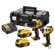 Набір з двох акумуляторних безщіткових елекроінструментів DeWALT DCK2062M2T XR Li-lon 18В 2х4Аг