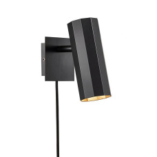 Бра, настінний світильник Nordlux 2213441003 Alanis GU10 1x15W IP20 чорний Бра, настінний світильник Nordlux 2213441003 Alanis GU10 1x15W IP20 чорний