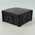 Коробка розподільча СКІМ K115В 114х114х54 чорна IP65 ( B1102010 ) Коробка розподільча СКІМ K115В 114х114х54 чорна IP65 ( B1102010 )