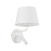 Бра, настінний світильник TK Lighting 11393 Maja E27+G9 1+1x15W+8W IP20 білий