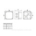 Термопластикова коробка Bemis BB2-0531-0003 ABS 120x120x70 IP44 (5.1.1.98538)