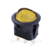 Перемикач TNSy KCD1-8-101N Y/B круглий з підсвічуванням жовтий (TNSy5500738)