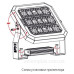 Прожектор модульний Combee Flood 300Вт 5000К, Maxus