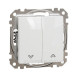 Вимикач для жалюзі Schneider Electric Sedna Design & Elements білий SDD111104 Вимикач для жалюзі Schneider Electric Sedna Design & Elements білий SDD111104