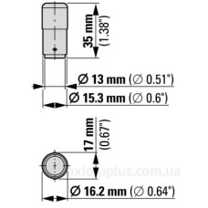 Змінна лампа Eaton SL4-L24 24В 4Вт для сигнального маяка