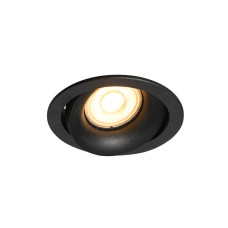 Точковий світильник Italux DL-26260-GU10-BK Oker GU10 1x10W IP20 чорний