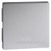Клавіша вимикача SYSTEM M алюміній Merten, MTN433160