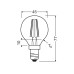Світлодіодна лампочка Osram 4058075436527 LED E14 1x4W 2700K 470Lm IP20