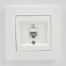 Розетка EL-BI VEGA білий мат комп'ютерна 1-на CAT6 RJ45 ( 510-016200-247 )
