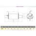 Запобіжник ETI 004721207 M000UQ2/25A/690V gR (200 kA)