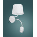 Бра, настінний світильник TK Lighting 2535 Maja E27+GU10 1+1x15W+8W IP20 білий