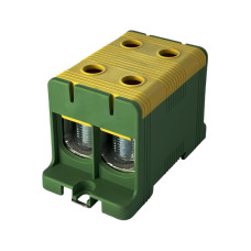 Клемник на DIN-рейку FT1150G 2P,Cu:35-150 / Al:35-150 мм2, жовто-зелений Промфактор ( FT1150G2 ) Клемник на DIN-рейку FT1150G 2P,Cu:35-150 / Al:35-150 мм2, жовто-зелений Промфактор ( FT1150G2 )