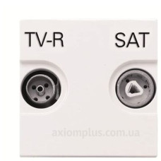 TV-R SAT розетка ABB Zenit 2CLA225130N1101 N2251.3 BL (білий) TV-R SAT розетка ABB Zenit 2CLA225130N1101 N2251.3 BL (білий)
