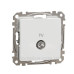 Кінцева TV-розетка 4 дБ Schneider Electric Sedna Design & Elements біла SDD111471