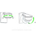 Датчик руху Theben Luxa P300 KNX BK 1с-60хв 300° IP55 (чорний)