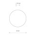 Бра, настінний світильник Nowodvorski 11290 Ring Timber LED M 1x10W 3000K 130Lm IP20 коричневий