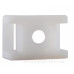 Майданчик до хомутів Аско-Укрем CTH-2C Ø5,8 100шт білий (A0150090055)
