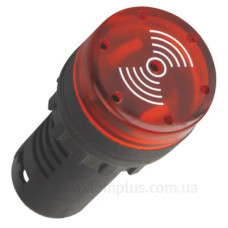 Звуковий сигналізатор TOSUNlux AD22-22M/R Ø22мм AC/DC 24В червоний (6940151020066)