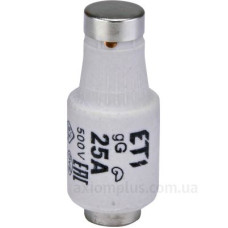 Запобіжник ETI 002312407 D II gG 25A/500V