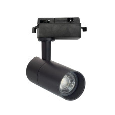 Трековий світильник Goldlux 329066 Shark LED 1x20W 4000K 1700Lm IP20 чорний