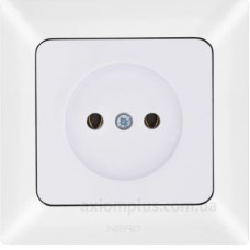 Розетка NE-AD ARAS 93-110-02 біла