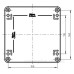 Металева монтажна коробка Spelsberg AL 1616-9 (sp15001101) IP66 Металева монтажна коробка Spelsberg AL 1616-9 (sp15001101) IP66
