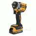 Ударний гайкокрут безщітковий DeWALT DCF921E2T XR Li-Ion 18В 610Нм 1,7Аг 2500об/хв 3550уд/хв