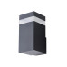 Вуличний світильник Azzardo AZ5221 Jason Square LED 1x9W 4000K 720Lm IP65 чорний