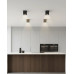 Точковий світильник Azzardo AZ2878 Brant Square GU10 1x50W IP44 чорний