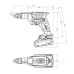 Акумуляторний шурупокрут для гіпсокартону Metabo TBS 18 LTX BL (620063500)