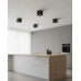 Точковий світильник Azzardo AZ2825 Brant Square GU10 1x50W IP20 чорний