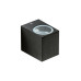 Вуличний світильник Azzardo AZ4267 Rimini Square GU10 1x35W IP54 чорний