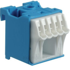 Блок Hager KN06N N-клема 1x16мм2+5x4мм2 Блок Hager KN06N N-клема 1x16мм2+5x4мм2