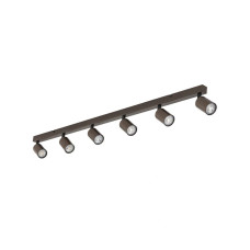 Світильник поворотний, спот TK Lighting 6183 Top GU10 6x10W IP20 коричневий