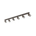 Світильник поворотний, спот TK Lighting 6183 Top GU10 6x10W IP20 коричневий