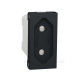 Розетка Schneider Electric Unica New NU303154 зі шторками гвинтовий зажим 1м антрацит