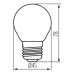 Філаментна лампа KANLUX XLED G45 E27 4,5W-WW (29625)