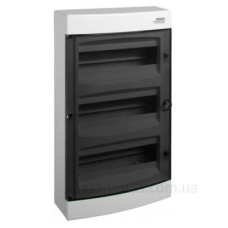 Настінний модульний щиток NOARK PNS 36T прозорі дверцята 3x12м IP40 (101502)