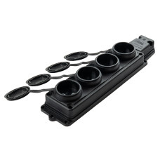Колодка Violux каучук настінна 4-на без заземлення з кришкою IP44 ( 930720 ) Колодка Violux каучук настінна 4-на без заземлення з кришкою IP44 ( 930720 )
