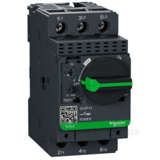 Автомат захисту двигуна Schneider Electric GV2P14 6-10 із комбінованим розчепленням Автомат захисту двигуна Schneider Electric GV2P14 6-10 із комбінованим розчепленням