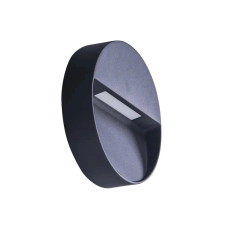 Світильник для підсвітки сходів/коридору Azzardo AZ4365 Casoria Round LED 1x7W 3000K 560Lm IP54 темно-сірий Світильник для підсвітки сходів/коридору Azzardo AZ4365 Casoria Round LED 1x7W 3000K 560Lm IP54 темно-сірий