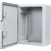 Ударостійкий корпус з АБС-пластику Аско-Укрем UBox 300x400x170мм (непрозорі дверцята)