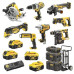 Набір з восьми інструментів DeWALT DCK856P4 XR Li-lon 18В 4х5Аг