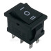 Перекидний перемикач TNSy KCD1-1-203 B/B чорний (TNSy5500681)