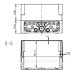 Вологозахищена розподільна коробка Spelsberg AKL 3-gh (sp74290301) IP65
