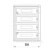 Шафа ударостійка e.plbox.500.700.245.88m.trr E.Next
