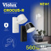 Світильник настінний Violux CROCUS-R 8W 4200K 560Lm IP20 чорний ( 550109 )